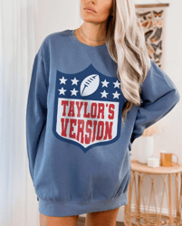 taylors version sweatshirt | premium comfort colors crewneck sweatshirt | trendy t swift sweatshirt swifty sweatshirt kc