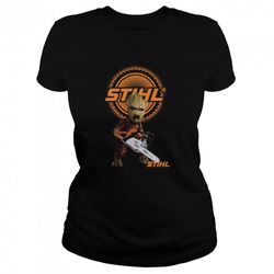 stihl baby groot chainsaw guardians shirt