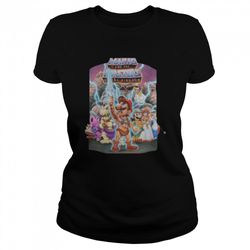 super mario he man t-shirt