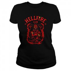 netflix stranger things  hellfire club shirts