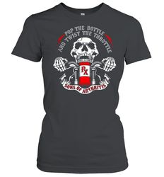 skeleton pop the bottle and twist the throttle sons of arthritis shirt