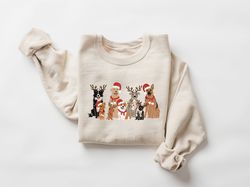 christmas dog sweatshirt, dog owner christmas gift, dog christmas sweatshirt, christmas sweater, holiday sweater, christ