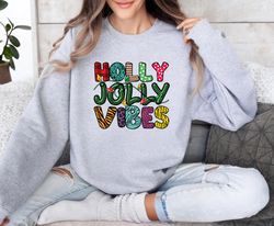 holly jolly sweatshirt, family christmas unisex ,happy new year shirt, valentine shirt, t-shirt