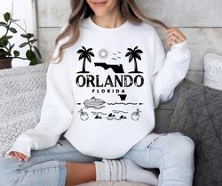 orlando sweatshirt, vacation travel sweatshirt, florida unisex sweater,happy new year shirt, valentine shirt, t-shirt