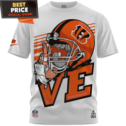 Cincinnati Bengals True Love Tshirt, Cincinnati Bengals Gift undefined Best Personalized Gift undefined Unique Gifts Idea