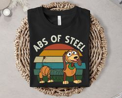 abof steel slinky dog shirt disney pixar toy story slinky vintage retro shirt gr,tshirt, shirt gift, sport shirt