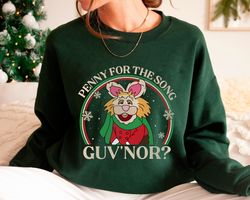 bean bunny penny for the song guv nor the muppet christmacarol shirt family matc,tshirt, shirt gift, sport shirt