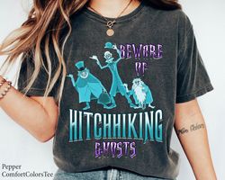 beware of hitchhiking ghostmansionhaunted shirt disney halloween shirt halloween,tshirt, shirt gift, sport shirt