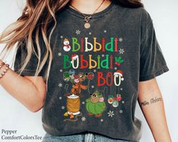 bibbidi bobbidi boo jaq and gucinderella a very merry christmashirt family match,tshirt, shirt gift, sport shirt