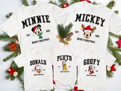 custom group matching mickey and friendmerry christmashirt family matching walt ,tshirt, shirt gift, sport shirt