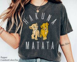 disney lion king simba nala hakuna matata graphic shirt walt disney world shirt ,tshirt, shirt gift, sport shirt