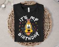 itmy birthday pluto shirt disney great birthday gift ideamickey and friendshirt,tshirt, shirt gift, sport shirt