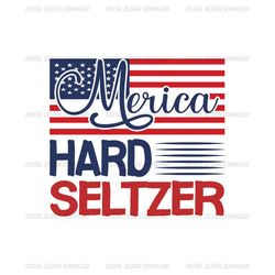 merica hard seltzer america patriotic day svg