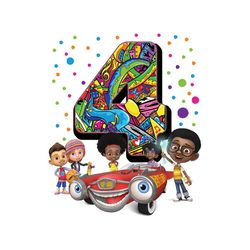 4th birthday motown magic png, birthday png, motown magic, motown magic png, motown magic clipart, ben motown magic, 4th