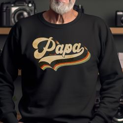 papa sweatshirt, dad sweatshirt, grandpa sweatshirt, papa gifts, papa crewneck, papa shirt, papa christmas gift, grandpa