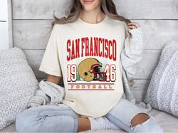 vintage san francisco football sweatshirt 49ers football crewneck retro 49ers shirt gift for 49ers football fan