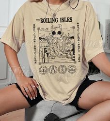 boilng isles the owl house shirts, the owl house shirt, boiling isles shirt, magic and demonics shirt, boilng isles king