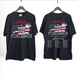 styx and foreigner summer 2024 tour shirt, styx and foreigner 2024 concert shirt, styx and foreigner rock band fan shirt