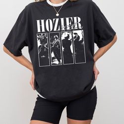 vintage hozier on stage shirt, hozier unreal unearth tour 2024 shirt, hozier merch shirt, hozier fan shirt, rock tour