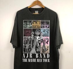 ajr music band shirt, vintage ajr 90s shirt, ajr the maybe man tour 2024 shirt, 2024 trendy shirt, for fans shirt