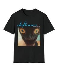 deftones around the fur cat band vtg black men black shirt, shirt unisex best gift birthday