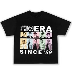 in my nkotb era since 89 shirt, new kids on the block shirt, retro band shirt, nkotb boy band shirt, nkotb concert shirt