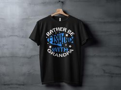 blue fishing graphic t-shirt, angler gift, fish design shirt, casual sportswear, ocean style apparel shirt