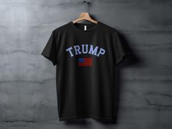 trump american flag t-shirt, patriotic usa flag shirt, political support shirt, unisex shirt