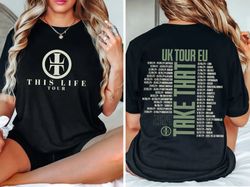 in the style of take that unofficial unbranded inspired, t-shirt, concert tour 2024 female women t-shirt, tour t-shirt