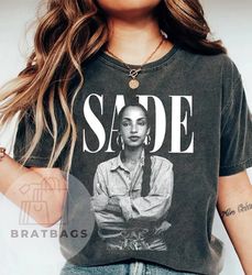 sade adu shirt, sade adu world tour tshirt, sade t shirt, sade adu unisex tshirt, sade tour crewneck tshirt