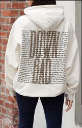 the tortured poets department down bad inspired taylor swift hoodie, taylor swift hoodie, ttpd hoodie