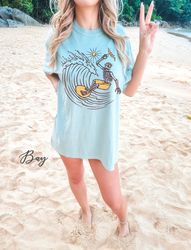 comfort colors summer skeleton shirt, beach shirt, stay salty, summer shirt, vacation beach shirt, summer graphic shirt