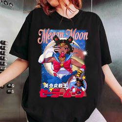 retro megan moon megan t-shirt, megan thee stallion 90s anime shirt, megan cosplay art shirt, stallion fan shirt
