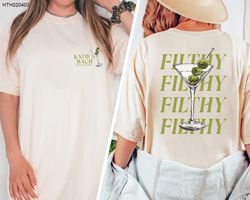 filthy martini shirt, martini lover gift, bachelorette party shirt, martini bachelorette shirt, bridal party gifts