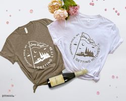 personalized camp bachelorette shirt, bachelorette party shirts, camping bridal party shirt, bridesmaid gifts
