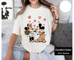 disney mickey minnie love shirt, mickey and minnie valentines tee, disneyland lo