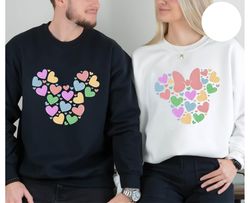 disney mickey mouse and minnie mouse valentines day shirt, disney couple shirt,