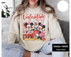 vintage disney mickey minnie couple valentine on main street shirt, disneyland h