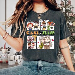 custom up carl and ellie adventure is out there shirt, personalized his ellie he