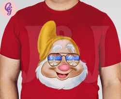 happy shirt, happy graphic tee shirt, snow white and the seven dwarfs shirt, snow white dwarfs matching character shirts