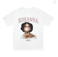 rihanna shirt bubblegum unisex classic tee music artist, for men, for women, graphic t shirt, vintage, hype