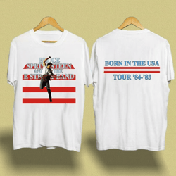 Bruce-Springsteen and E Street Band Born in USA Tour 84-85 T-Shirt, Bruce Springsteen 2023 Tour Shirt