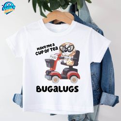 bluey granny bugalugs shirt, muffin grounchy granny kids clothing, muffin grannies toddler shirt, grannies muffin tee,bl