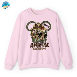 disney animal kingdom shirts, animal kingdom custom name shirts, animal kingdom family matching shirts, disney trip matc