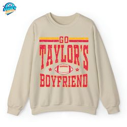 go taylor's boyfriend shirt, funny football shirt, taylor boyfriend shirt, matching fans taylor shirt, taylors version,