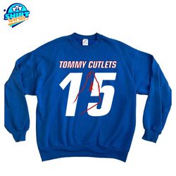 tommy cutlets 15 crewneck sweatshirt, tommy cutlets hoodie, tommy devito t-shirt, tommy quarterback fan gift, tommy newy