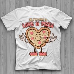 heart shaped pizza shirt, valentine shirt, valentines pizza, heart pizza, valentines png, valentines day pizza