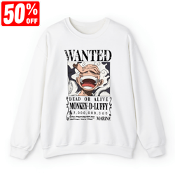 monkey d. luffy wanted poster gear 5 shirt, monkey d.luffy, one piece pirate king, one piece anime shirt, straw hat, ani