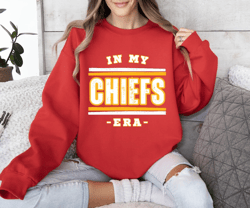 in my chiefs era shirt travis kelce swift shirt football chiefs jersey shirt travis kelce football nfl tshirt taylor