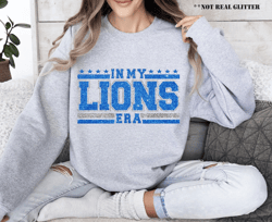 football sweatshirt lions football crewneck retro style lions shirt gift for lions football fan detroit lions gift michi